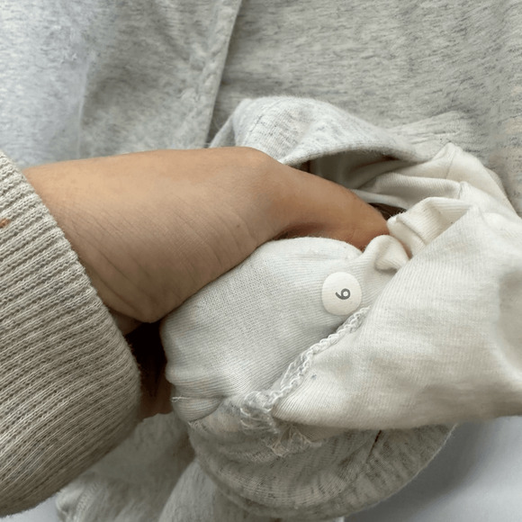 Lululemon Gratitude Wrap Heathered White women's 6 cotton stretch - Picture 3 of 5